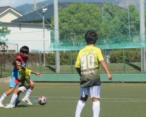 赤穂市長杯小学生サッカー大会の様子1